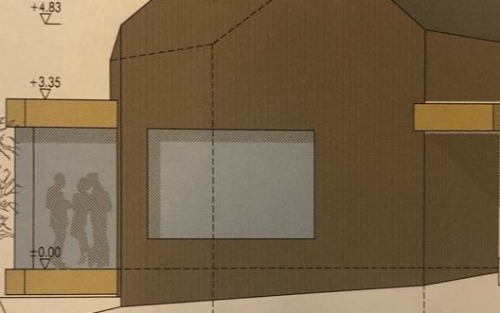 Kundmachung und Ladung zur Bauverhandlung für den Zubau eines Heizraumes