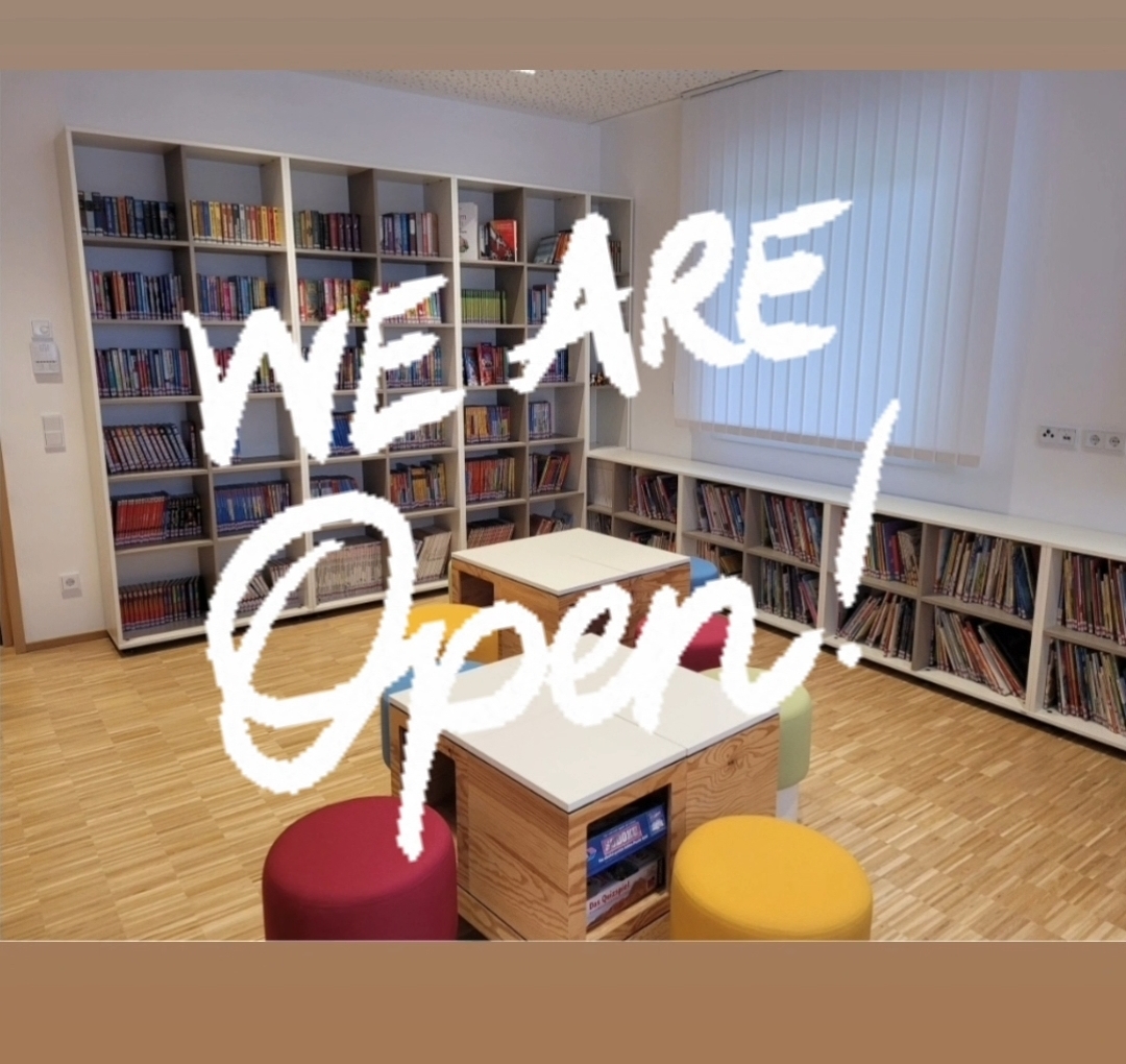 NEUE Öffnungszeiten der Bücherei