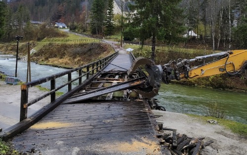Abbruch Erzherzog-Johann-Brücke