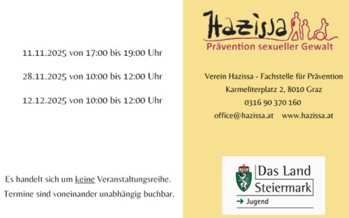 Verein Hazissa - Wissen schützt!