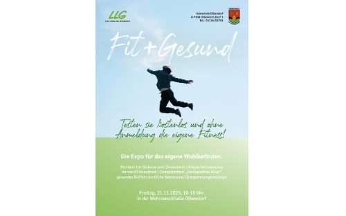 21.11.2025 Gesundheits-Expo in der Mehrzweckhalle Olbendorf, Mehrzweckhalle Olbendorf