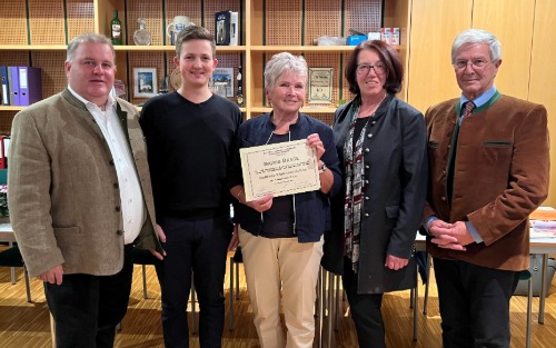 Abschied von Ingrid Drage als Chorleiterin der Sängerrunde Schöder