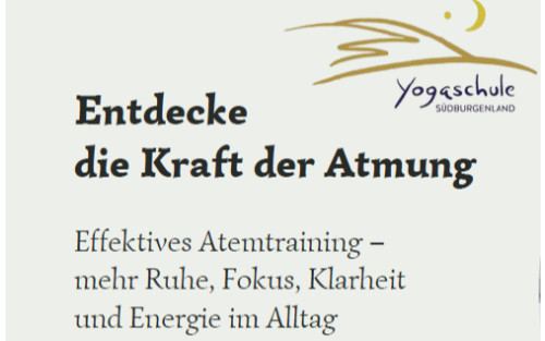 Vortrag Entdecke die Kraft der Atmung