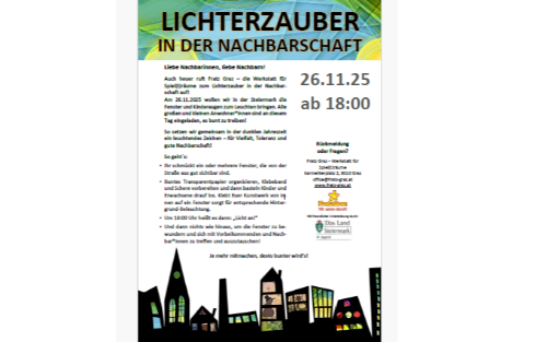 Lichterzauber in der Nachbarschaft