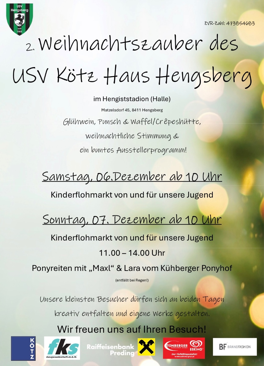 2. Weihnachtszauber im Hengiststadion 2. Weihnachtszauber im Hengiststadion