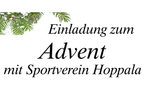Einladung zum Advent