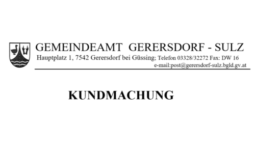 Kundmachung zur Festlegung eines HPAI-Risikogebietes