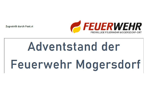 06.12.2025 Adventstand der Feuerwehr Mogersdorf Ort, Hauptplatz Mogersdorf