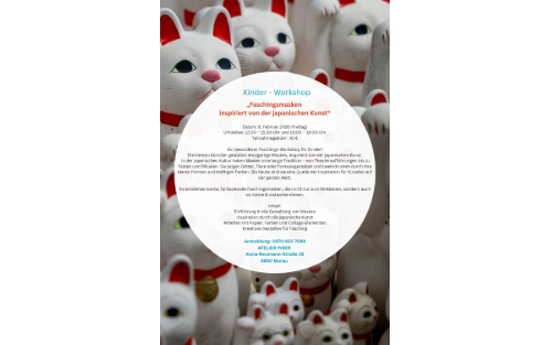 Workshops im Atelier Pirer - Kinderworkshop