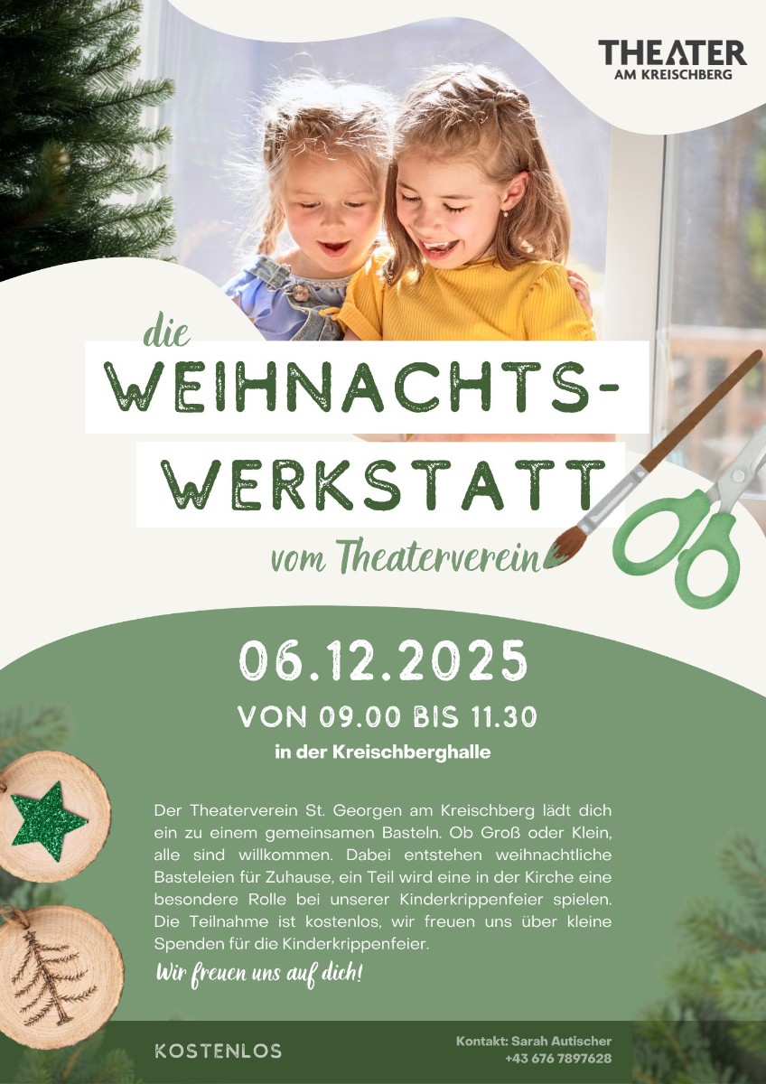 06.12.2025 Weihnachtswerkstatt, Kreischberghalle