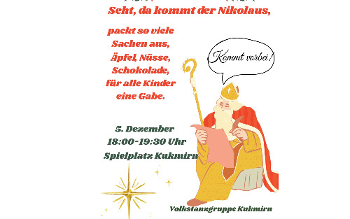05.12.2025 Der Nikolaus kommt - Kukmirn, Kinderspielplatz Kukmirn