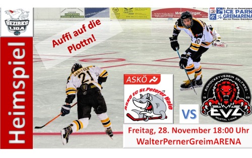 28.11.2025 ASKÖ EC St. Peterer Haie vs. EV Zeltweg, Walter-Perner-Greim-Arena