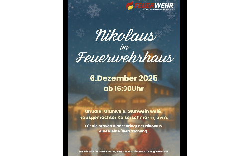 06.12.2025 Der Nikolaus kommt - Neusiedl, Feuerwehrhaus Neusiedl