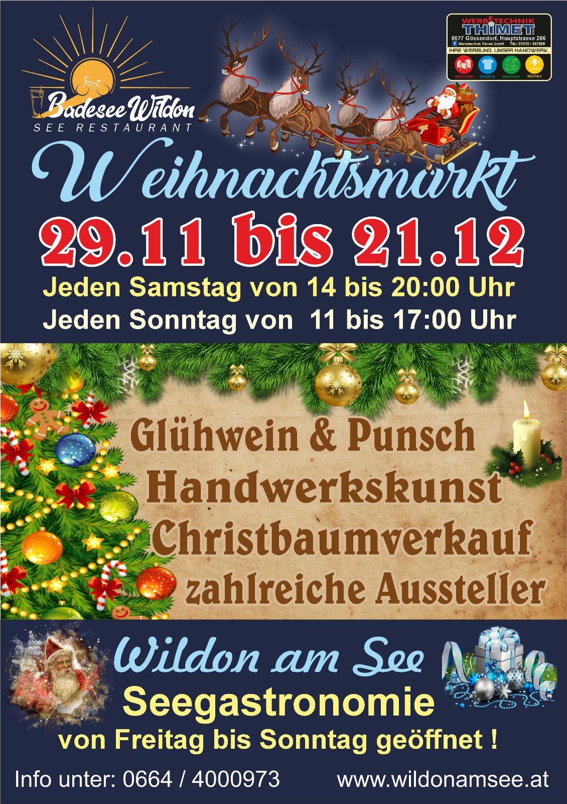Badesee - Weihnachtsmarkt