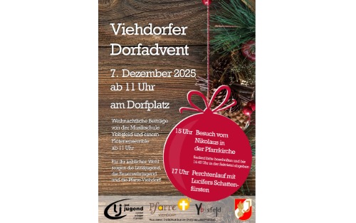 07.12.2025 Viehdorfer Dorfadvent, Dorfplatz