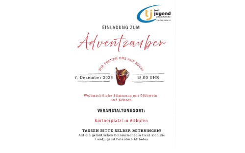 07.12.2025 Adventzauber der LJ Peterdorf/Althofen, Kärtnerplatzl in Althofen