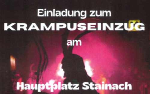 02.12.2025 Krampuseinzug am Hauptplatz Stainach, Hauptplatz in Stainach