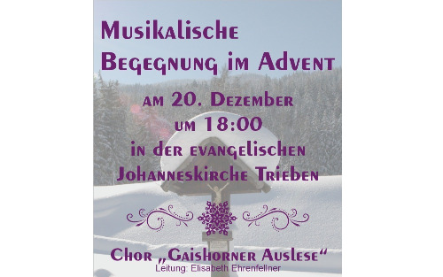 Musikalische Begegnung im Advent