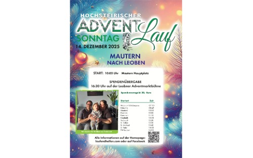 Hochsteirischer Adventlauf 2025