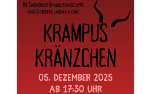 05.12.2025 Krampuskränzchen, Platzl Gaishorn