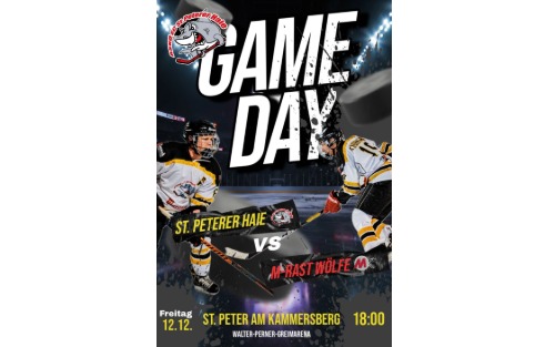 12.12.2025 St. Peterer Haie vs M-Rast Wölfe, Walter-Perner-Greimarena
