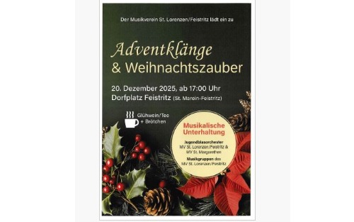 Adventklänge und Weihnachtszauber MV St.Lorenzen/Feistritz