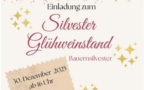 Silvester Glühweinstand Silvester Glühweinstand