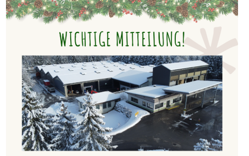 Öffnungszeiten AWV Murau zwischen den Feiertagen