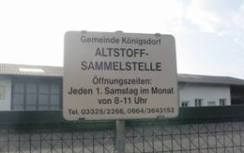 Gebühr für die Benützung der Abfallsammelstelle 2026