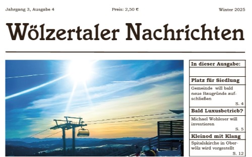 Wölzertaler Nachrichten - Ausgabe Winter 2025