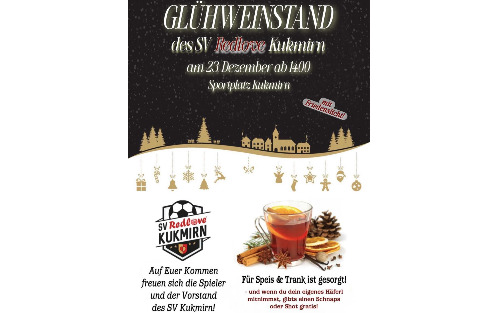 23.12.2025 Glühweinstand des SV Redlove Kukmirn, Sportplatz Kukmirn