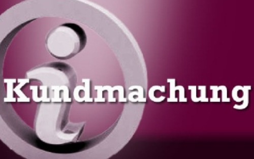 Kundmachung des Bürgermeisters über die Wertsicherung von Benützungsgebühren 2026