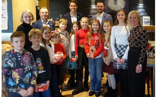 Weihnachtsfeier der Marktgemeinde für die ältere Bevölkerung von Rudersdorf und Dobersdorf