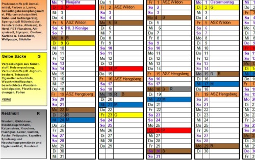 Abfuhrkalender 2026