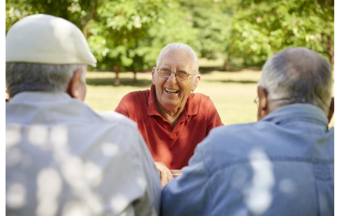 Schnapsen der Pensionisten Kukmirn