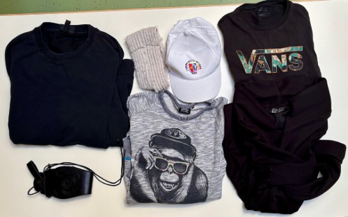 Gefunden: Kleidungsstücke