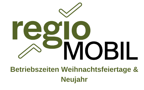 regioMOBIL-Betriebszeiten Feiertage