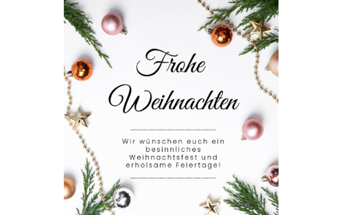 Frohe Weihnachten!