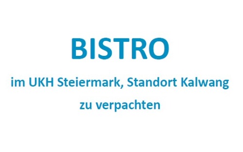 UKH Kalwang: Bistro zu verpachten