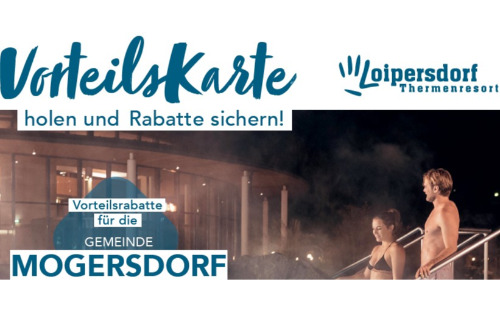 Erneuerung der Kooperationsvereinbarung mit der Therme Loipersdorf