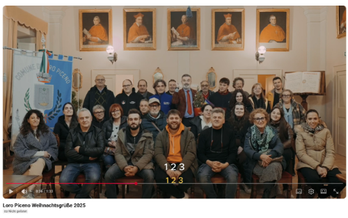 Weihnachtsgrüße aus Loro Piceno