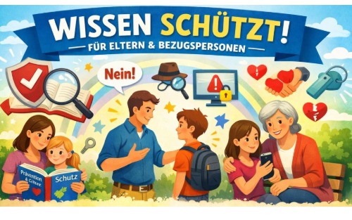 Kostenlose Online-Informationsveranstaltungen für Eltern und Bezugspersonen