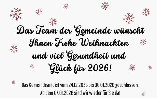 Abweichende Öffnungszeiten