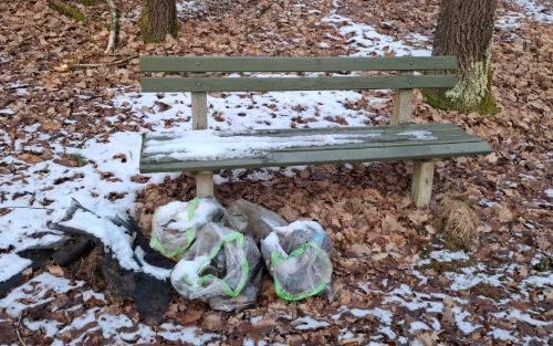 Müllablagerung im Gemeindegebiet