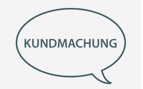 Öffentliche Ausschreibung Außendienst - Bauhof