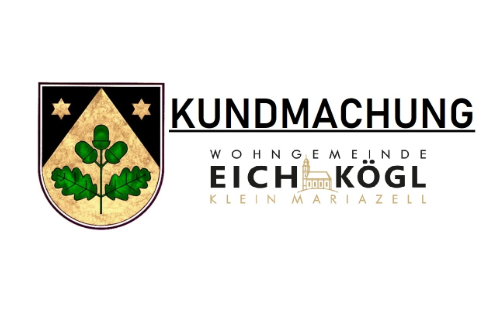 ALLGEMEINE VERSORGUNGS- UND LIEFERBEDINGUNGEN  FÜR WASSER  AUS DEM VERSORGUNGSNETZ  DER GEMEINDE EICHKÖGL