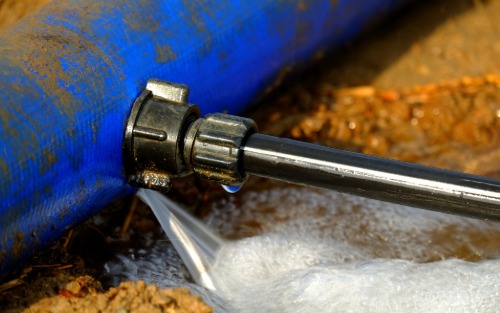 Wasserversorgung unterbrochen