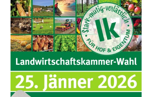 Landwirtschaftskammer-Wahl - 25. Jänner 2026