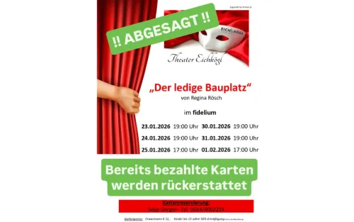 ABGESAGT Theater Vorführung
