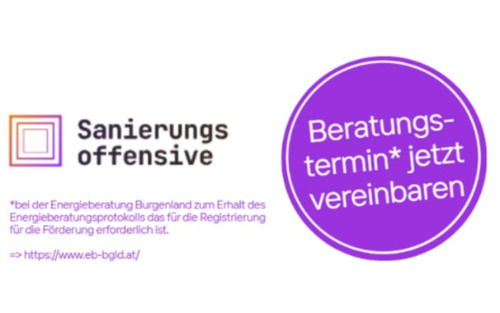 SANIERUNGSOFFENSIVE: BERATUNGSTERMIN JETZT VEREINBAREN!